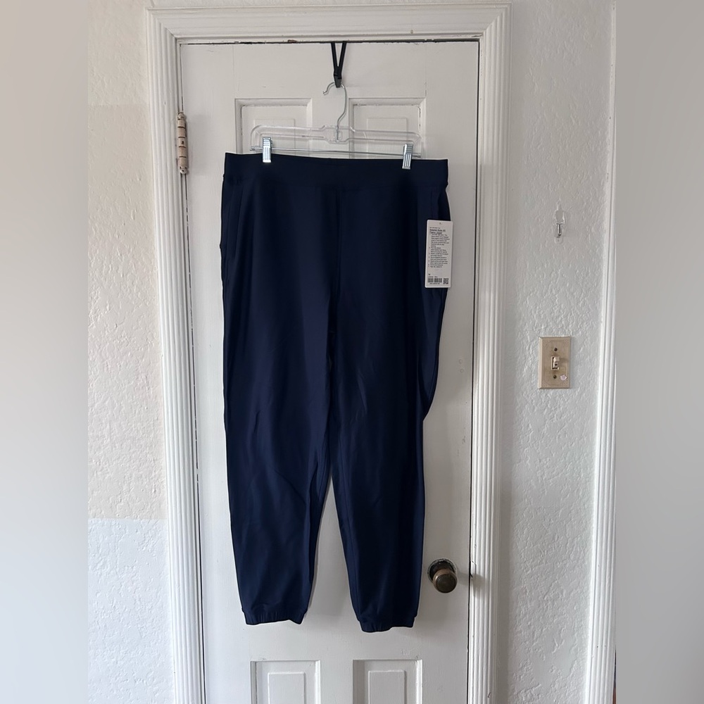 NWT Lululemon Adapted State High-Rise Fleece Jogger in True Navy size 14